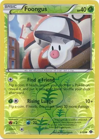 Next Destinies Foongus #8/99 reverse holo